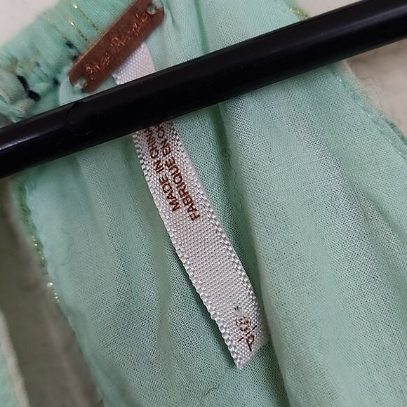 Free People Indian Summer Metallic Dress - Picture 4 of 8